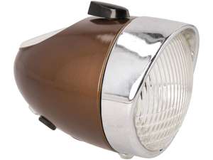 Union egg lamp with switch (center mounting) brown NOS Union egg lamp with switch (center mounting) brown NOS