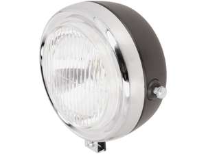 Spotlight round Ø 13 cm chrome / black Spotlight round Ø 13 cm chrome / black