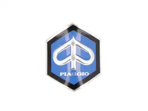 Emblem "Piaggio" Ø 30 mm steering head NOS | Piaggio Ciao, Bravo, Boxer Emblem "Piaggio" Ø 30 mm steering head NOS | Piaggio Ciao, Bravo, Boxer