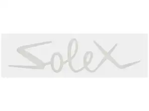 Adesivo Solex bianco 102 x 27 mm Adesivo Solex bianco 102 x 27 mm