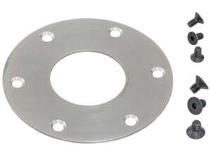 GPO reinforcement plate 1.5 mm clutch (2-/ 3-jaw) Inox | Puch E50 GPO reinforcement plate 1.5 mm clutch (2-/ 3-jaw) Inox | Puch E50