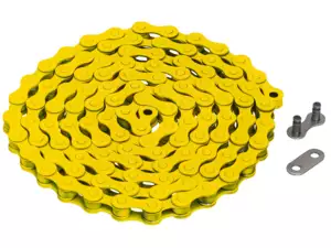 Catena a pedale KMC giallo Catena a pedale KMC giallo