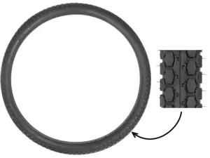 Pneus Continental 2.00 x 22" KKS | NSU Quickly Pneus Continental 2.00 x 22" KKS | NSU Quickly