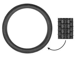 Pneu Hutchinson 2.00 x 17" Vroom Allround Pneu Hutchinson 2.00 x 17" Vroom Allround