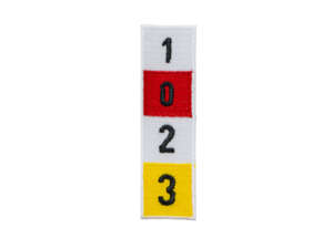toppa mk-Merch "cambio manuale a 3 velocità" 20 x 72 mm toppa mk-Merch "cambio manuale a 3 velocità" 20 x 72 mm