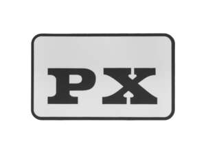 Adesivo swiing® revival «PX» 52 x 32 mm | Piaggio Ciao PX Adesivo swiing® revival «PX» 52 x 32 mm | Piaggio Ciao PX