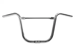 Lenker Vorbau 30 cm geschwungen mit Strebe Chrom Lenker Vorbau 30 cm geschwungen mit Strebe Chrom