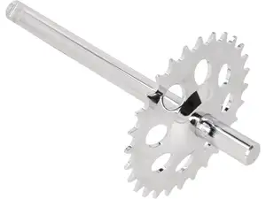 GPO Pédalier 28 dents chrome | Puch Maxi S, N GPO Pédalier 28 dents chrome | Puch Maxi S, N