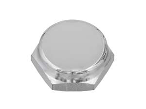 Écrou de pivot de fourche M26x1 fermé Plaque de fourche Chrome | Tomos Écrou de pivot de fourche M26x1 fermé Plaque de fourche Chrome | Tomos