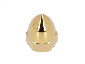 66HEROES Écrou pointu "Bullit" M10.5x1 Écrou de roue Inox or 66HEROES Écrou pointu "Bullit" M10.5x1 Écrou de roue Inox or