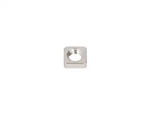 Mutter M5 niedrig Vierkant Inox Mutter M5 niedrig Vierkant Inox