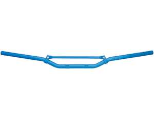 Piastra forcella manubrio da corsa 8 cm / larga alluminio blu Piastra forcella manubrio da corsa 8 cm / larga alluminio blu