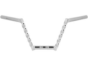 Piastra forcella manubrio 20 cm tornita cromata Piastra forcella manubrio 20 cm tornita cromata