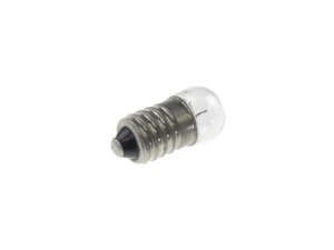Lampadina GPO 6V - 3W (E10, filetto) Luce posteriore a 1 filamento Lampadina GPO 6V - 3W (E10, filetto) Luce posteriore a 1 filamento
