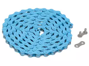 Catena a pedale KMC blu chiaro Catena a pedale KMC blu chiaro