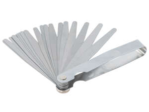 Set di calibri a lama GPO 0,05 - 1,00 mm 20 pz. Set di calibri a lama GPO 0,05 - 1,00 mm 20 pz.