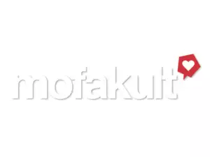 mk-Merch autocollant "mofakult" tracé de film 200 x 50 mm blanc mk-Merch autocollant "mofakult" tracé de film 200 x 50 mm blanc