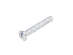 M6x40 slotted countersunk head screw, galvanized M6x40 slotted countersunk head screw, galvanized