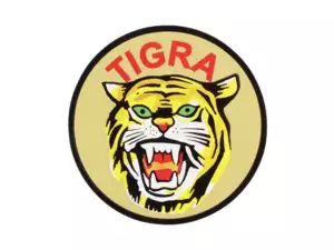 Aufkleber «TIGRA» Wappen Ø 44 mm | Tigra Caravelle Aufkleber «TIGRA» Wappen Ø 44 mm | Tigra Caravelle