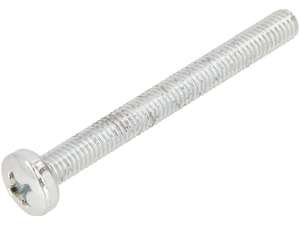 Vis M6x60 tête bombée croix galvanisée Vis M6x60 tête bombée croix galvanisée