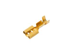 Kabelschuh 6.3 mm Flachstecker nicht isoliert (Frau) Kabelschuh 6.3 mm Flachstecker nicht isoliert (Frau)