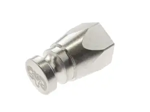 66HEROES Perno di fissaggio asse ruota M12x1, portatarga laterale, acciaio inox 66HEROES Perno di fissaggio asse ruota M12x1, portatarga laterale, acciaio inox