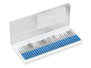 Set di dischi abrasivi diamantati da 30 pezzi (attacco da 3 mm) Qualità 1A Set di dischi abrasivi diamantati da 30 pezzi (attacco da 3 mm) Qualità 1A