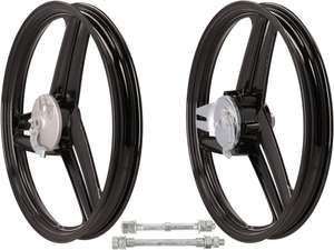Jeu de jantes 17" en fonte noire (3/6 rayons) | Peugeot 103 Jeu de jantes 17" en fonte noire (3/6 rayons) | Peugeot 103